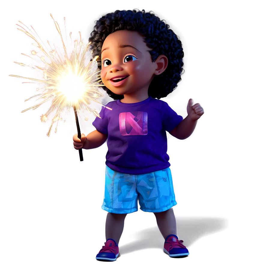 Sparklers Glowing Fun Png 06242024