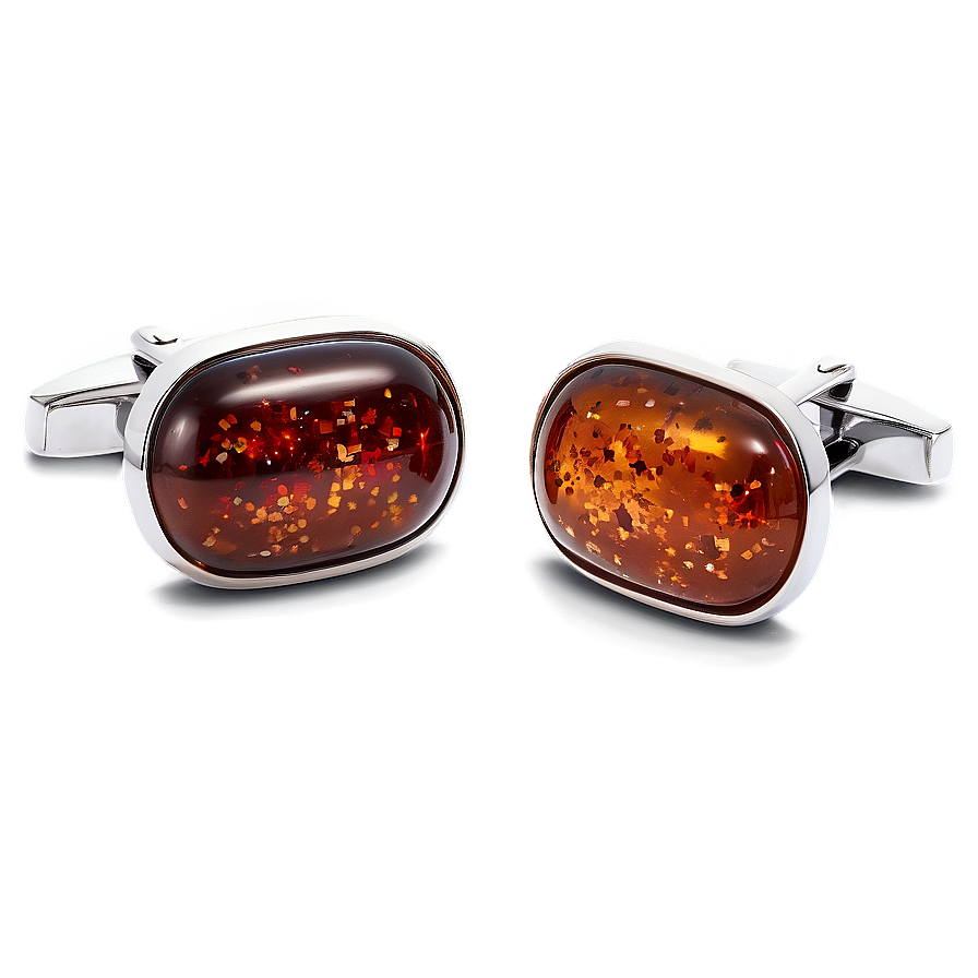 Sparkling Amber Cufflink Png Cqp