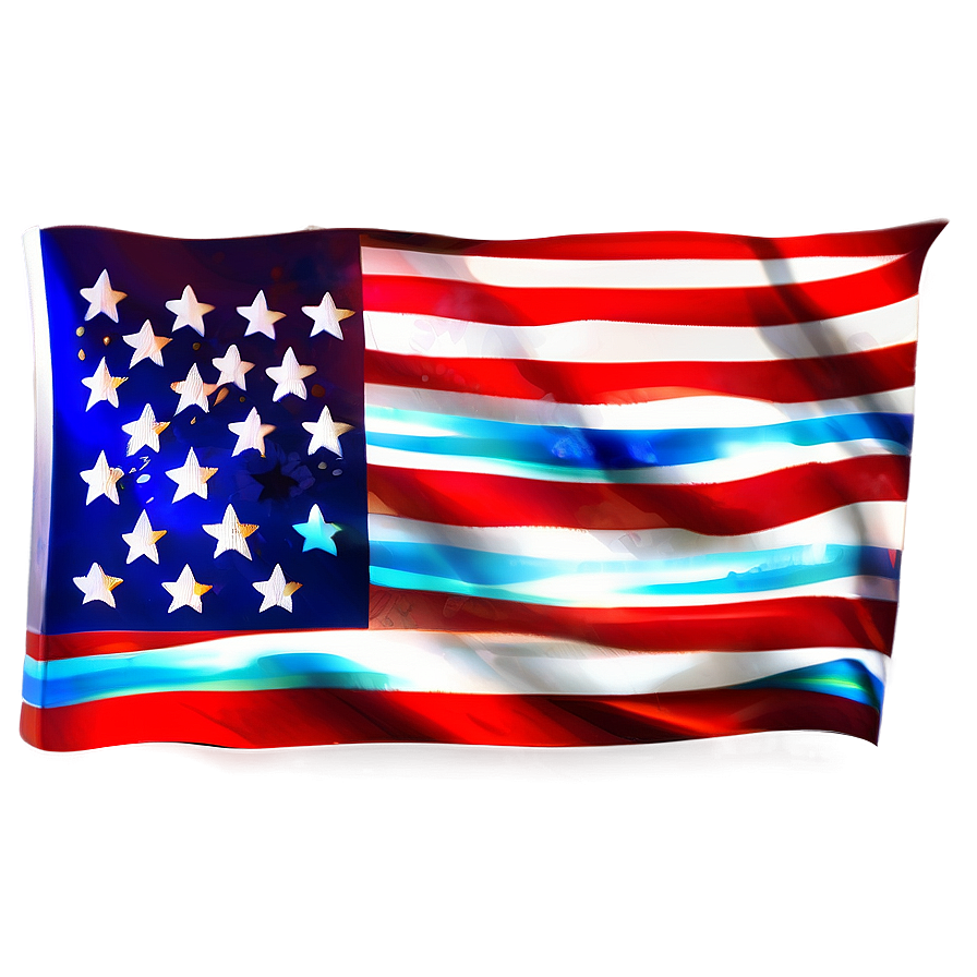 Sparkling American Flag PNG Picture 67 PNG with transparent background