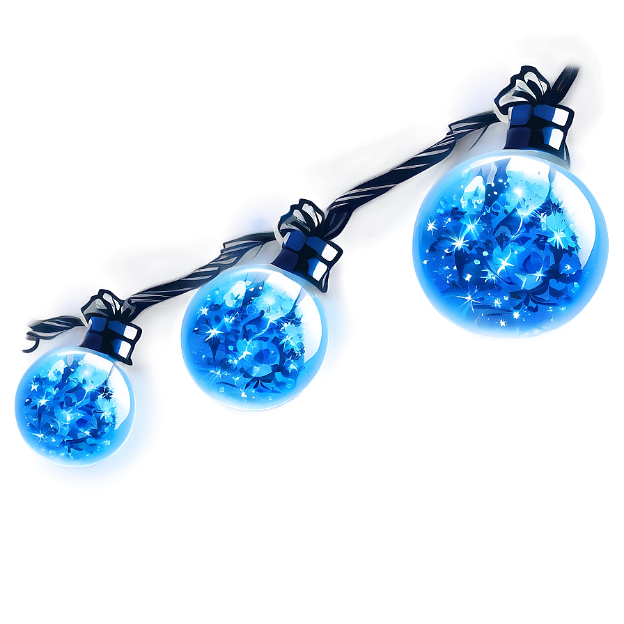 Sparkling Blue Glow Png Wbq