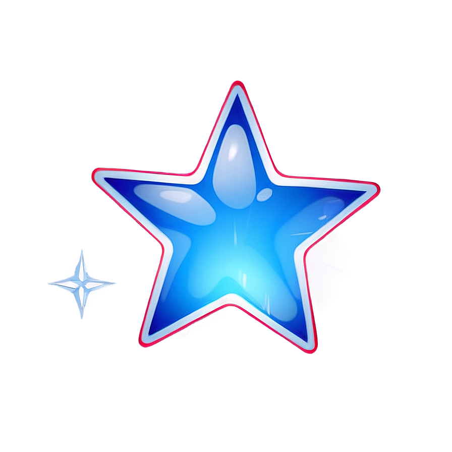 Sparkling Blue Stars Png Exf