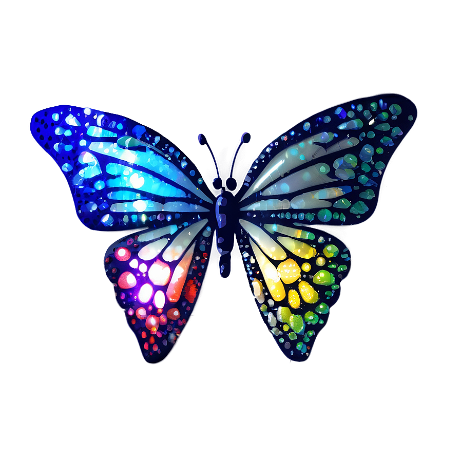 Sparkling Butterfly Png 06262024