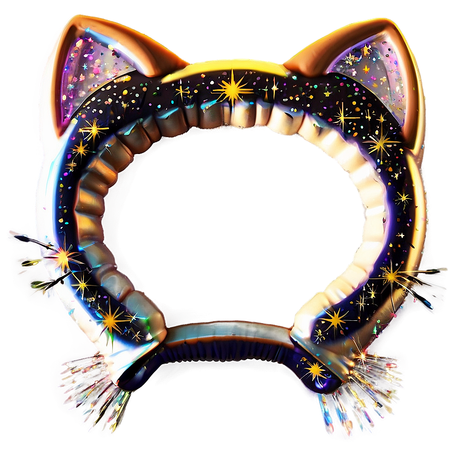 Sparkling Cat Ear Png 47