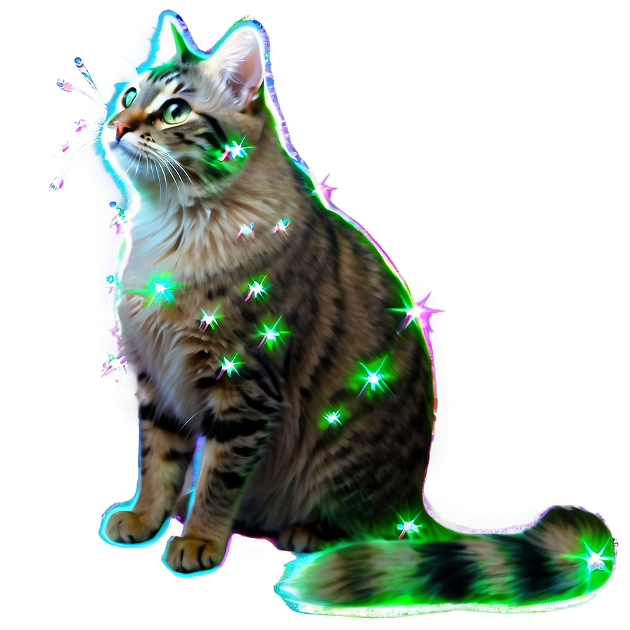 Sparkling Cat Filter Png Ixj45