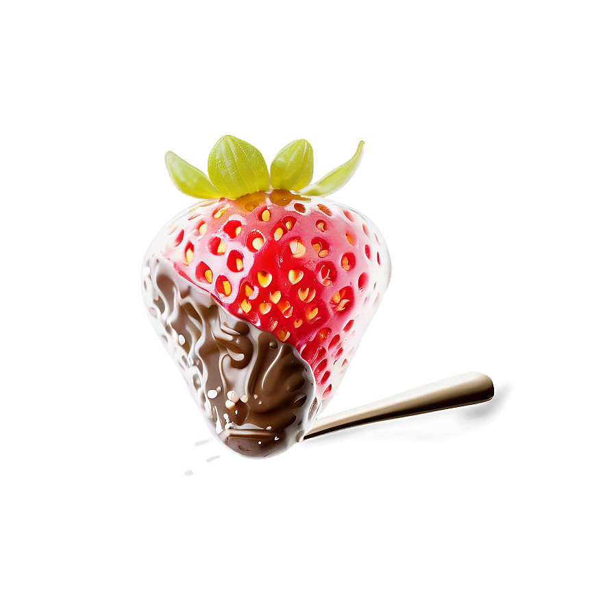 Sparkling Chocolate Strawberry Png Aks6