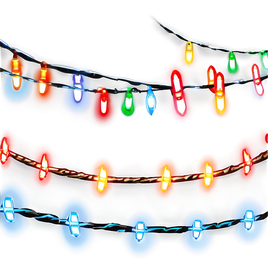 Sparkling Christmas Lights Png Eyg78