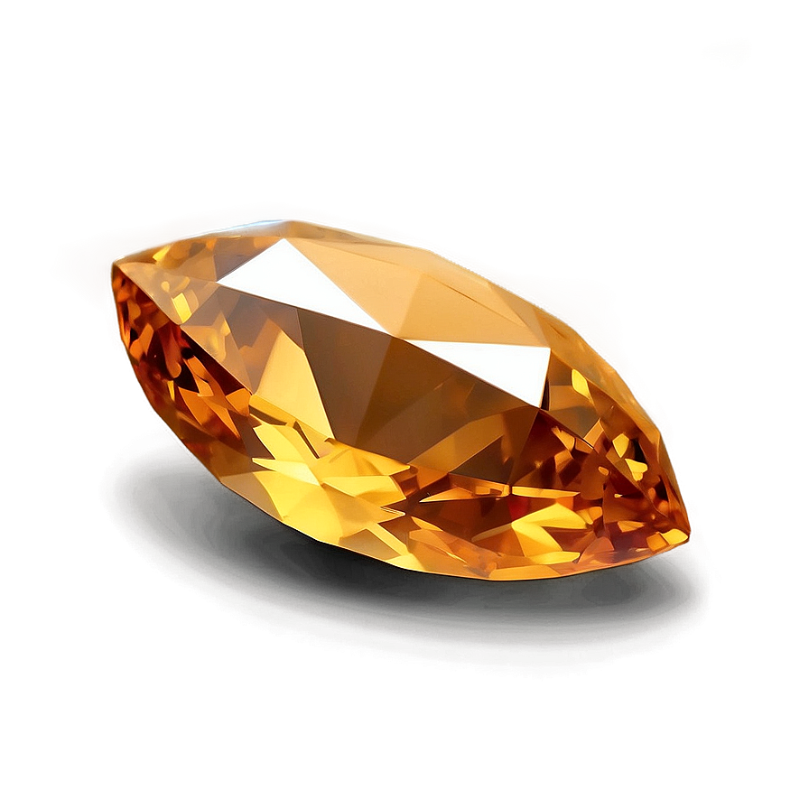 Sparkling Citrine Gem Png Ubm46