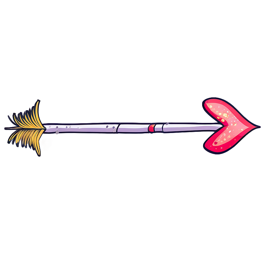 Sparkling Cupid Arrow Effect Png 14