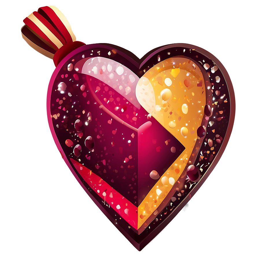 Sparkling Cute Heart Png 05232024