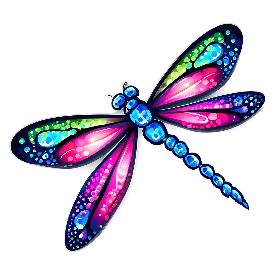 Sparkling Dragonfly Png Gjt45