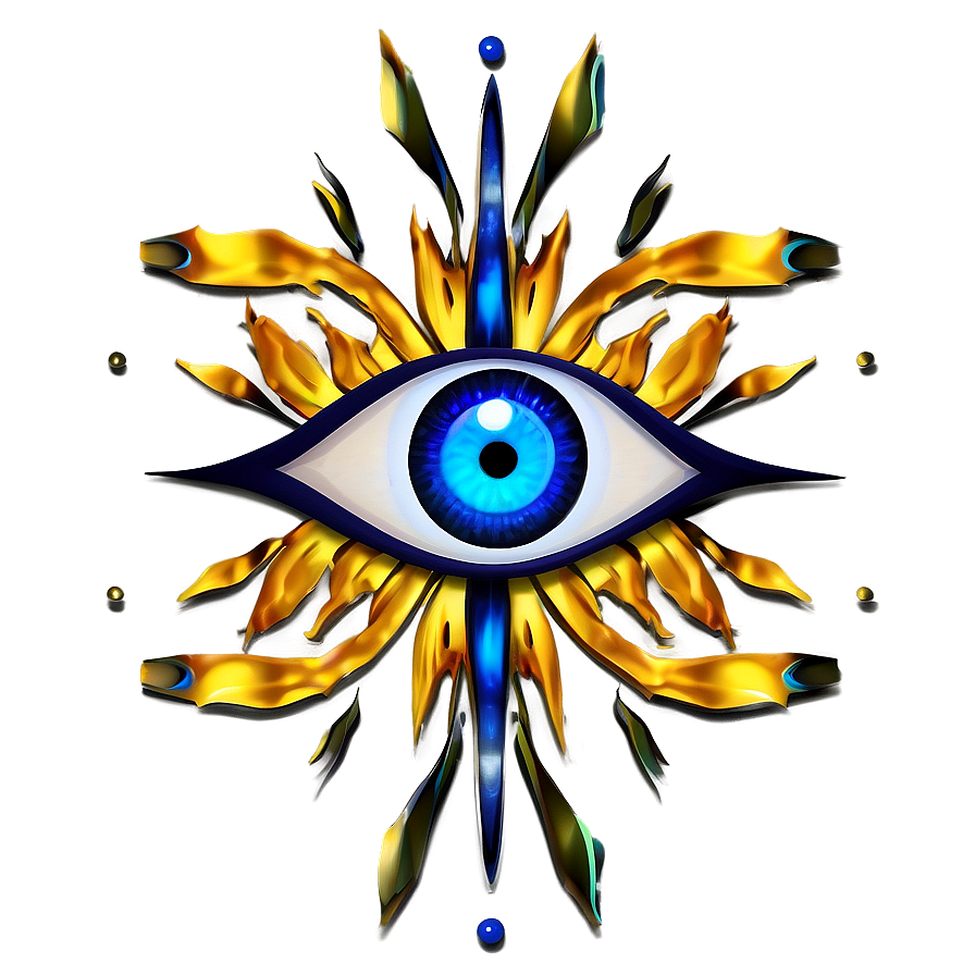 Sparkling Evil Eye Png Atm