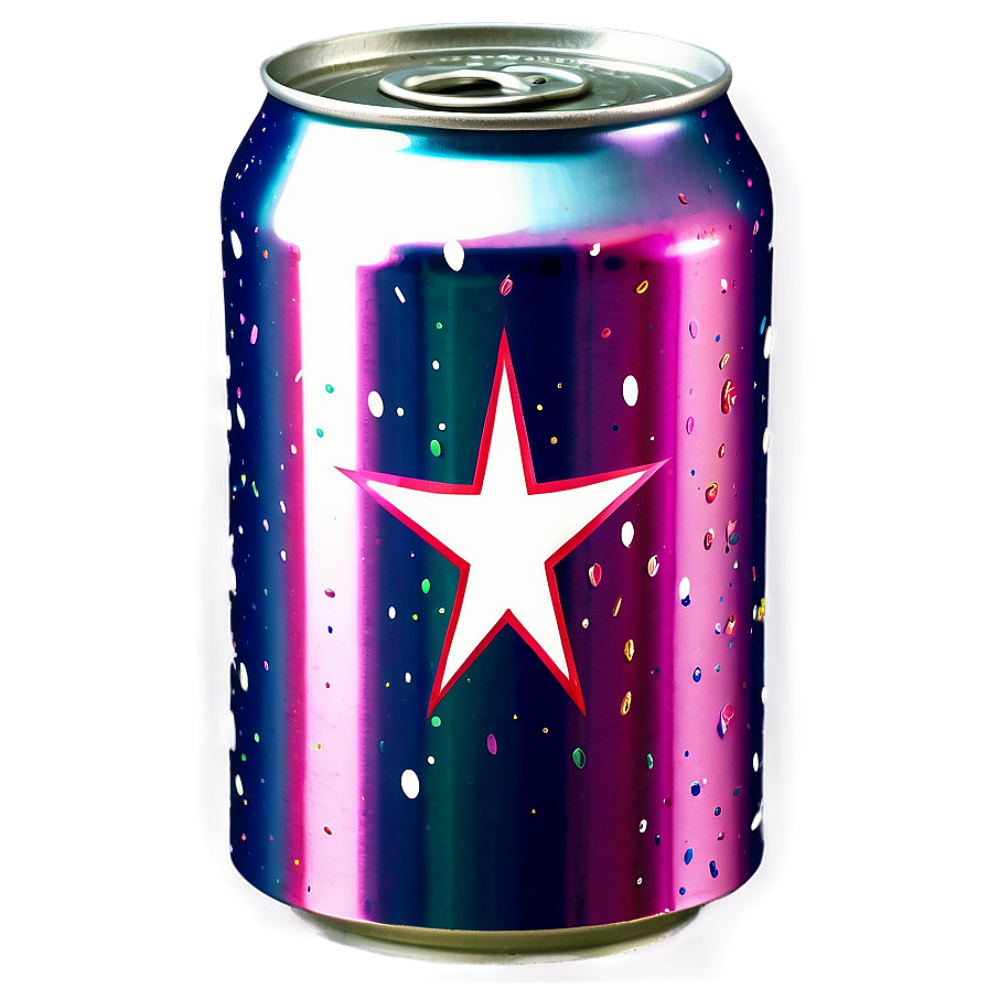 Sparkling Fruit Soda Can Png 6