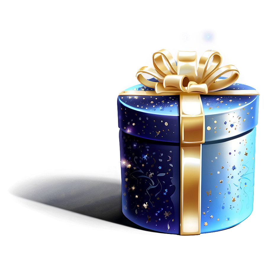 Sparkling Gift Box Png Xpi