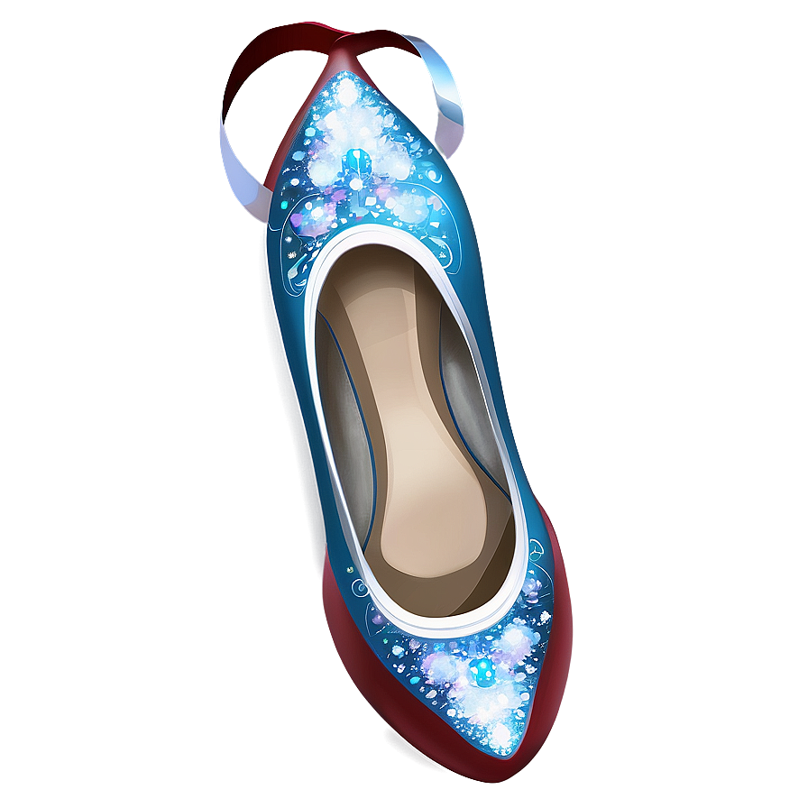 Sparkling Glass Slipper High Resolution Png Nfg