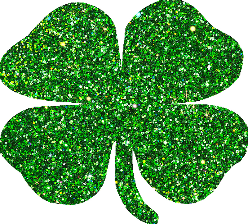 4 Leaf Clover Png Transparent Image - Glitter Three Leaf Clover, Png Download PNG image with a transparent background, free high-resolution download