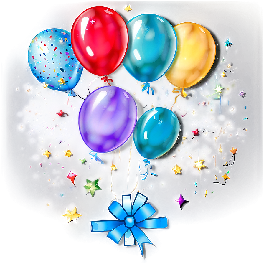 Sparkling Happy Birthday PNG 38 PNG with transparent background