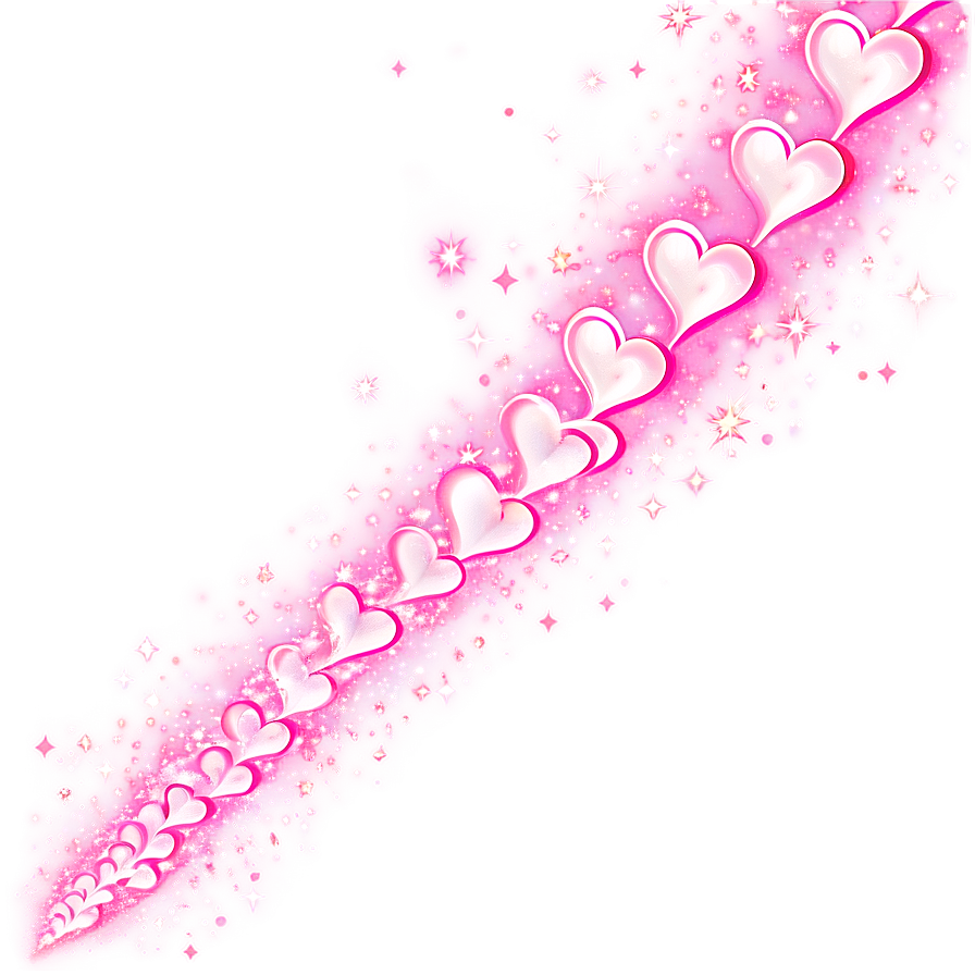 Sparkling Heart Overlay Png Qqn22