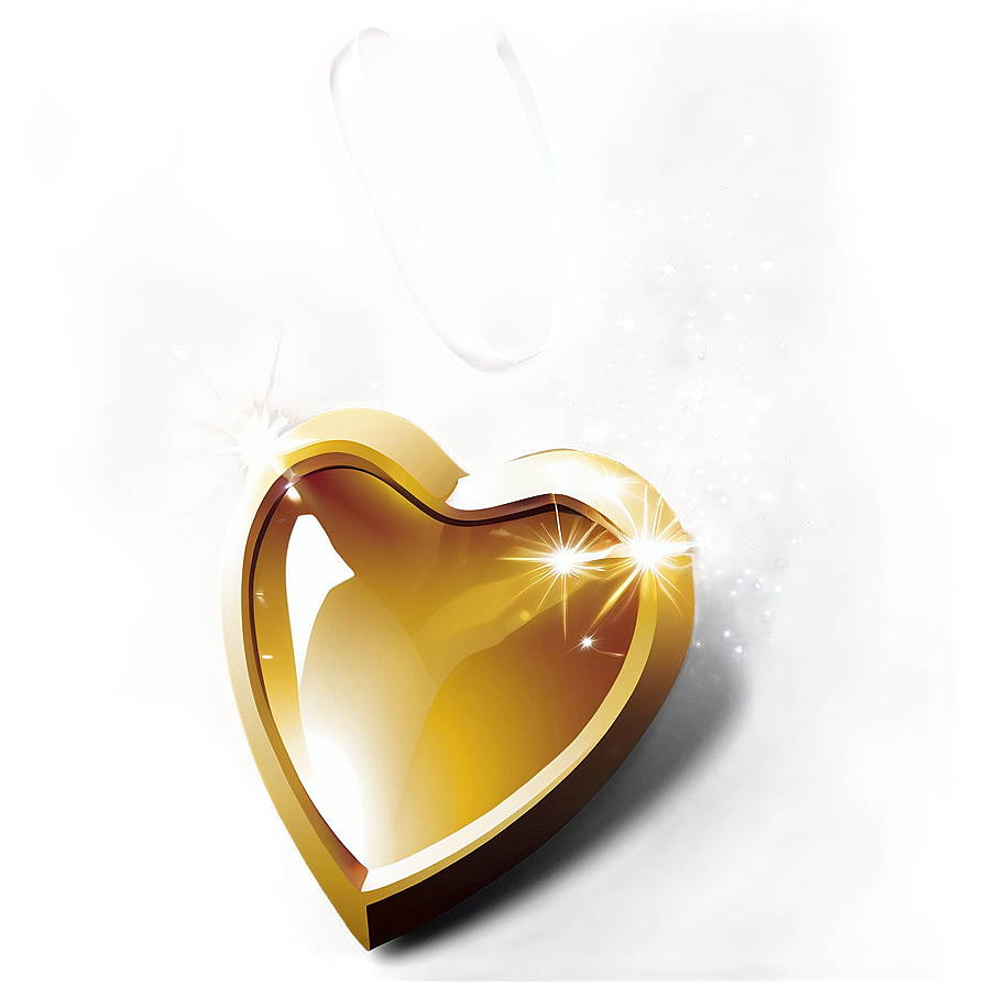 Sparkling Heart Transparent Png 05252024