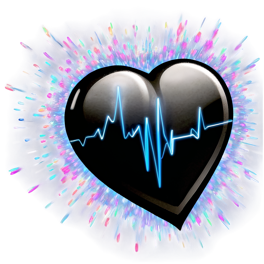 Sparkling Heartbeat Image Png 06112024