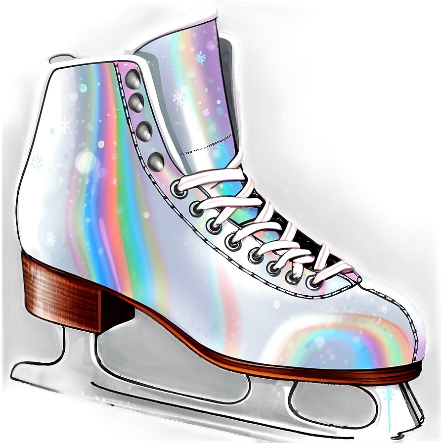 Sparkling Ice Skates PNG kje79 PNG with transparent background