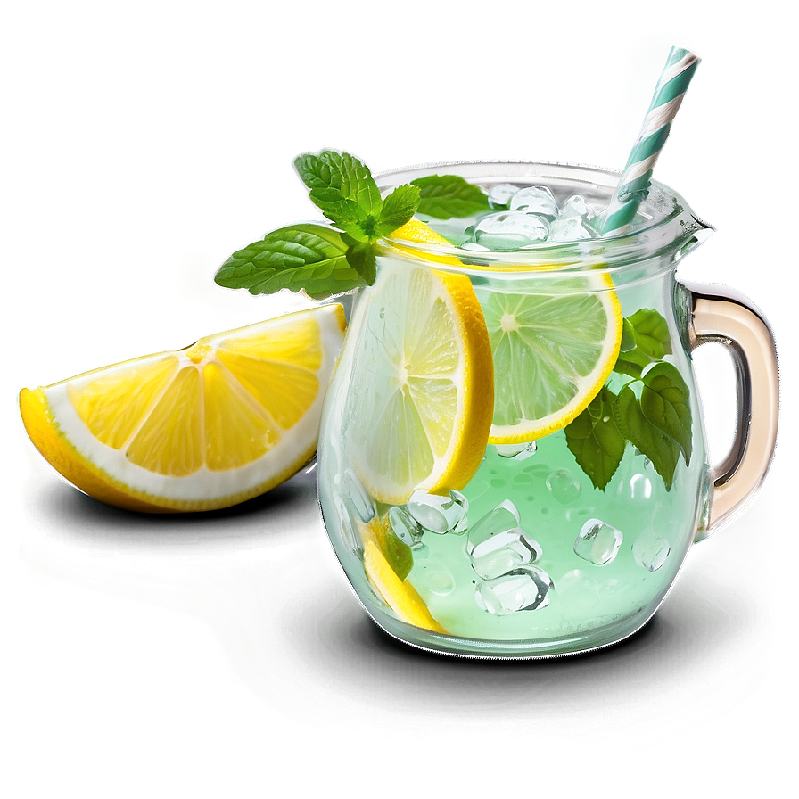 Sparkling Mint Lemonade Png 96