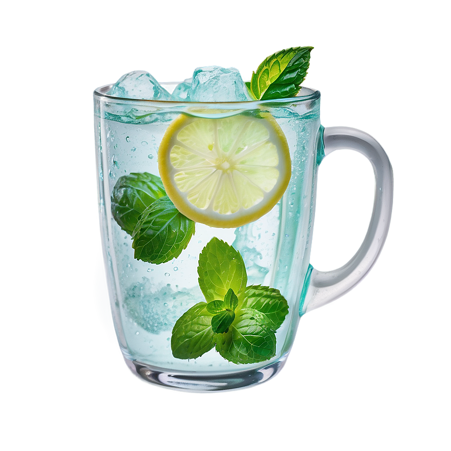 Sparkling Mint Lemonade PNG gnl64 PNG image with a transparent background, free high-resolution download