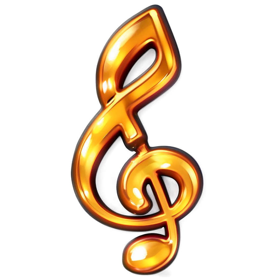 Sparkling Musical Note Png 06122024