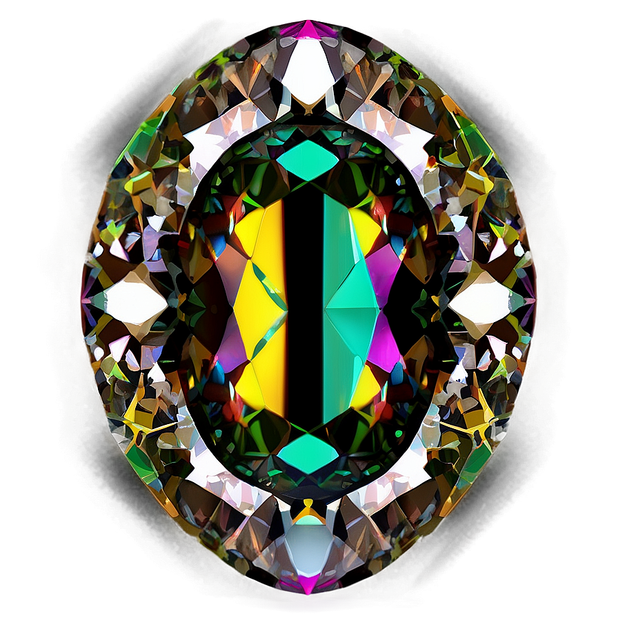 Sparkling Oval Jewel Png 52