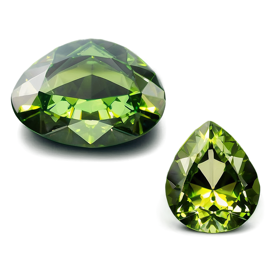 Sparkling Peridot Stone Png 06242024