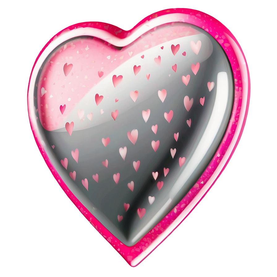 Sparkling Pink Heart Emoji Png 06262024