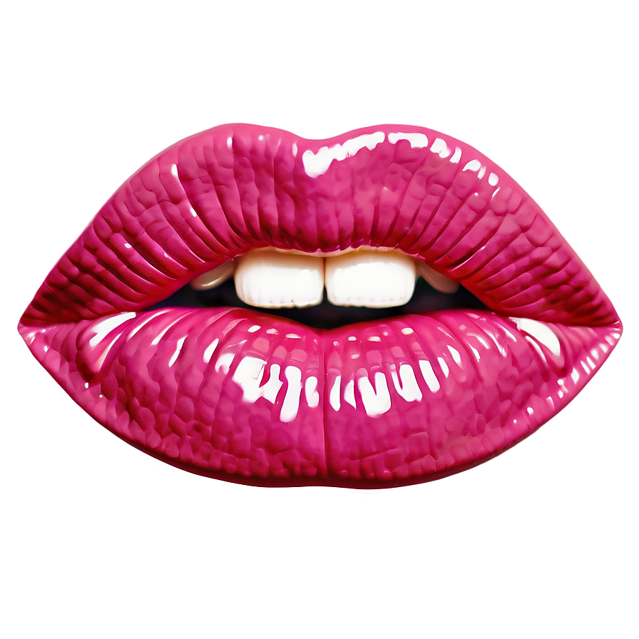 Sparkling Pink Lips Png 06212024