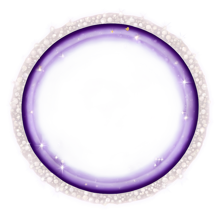 Sparkling Purple Circle Png 74