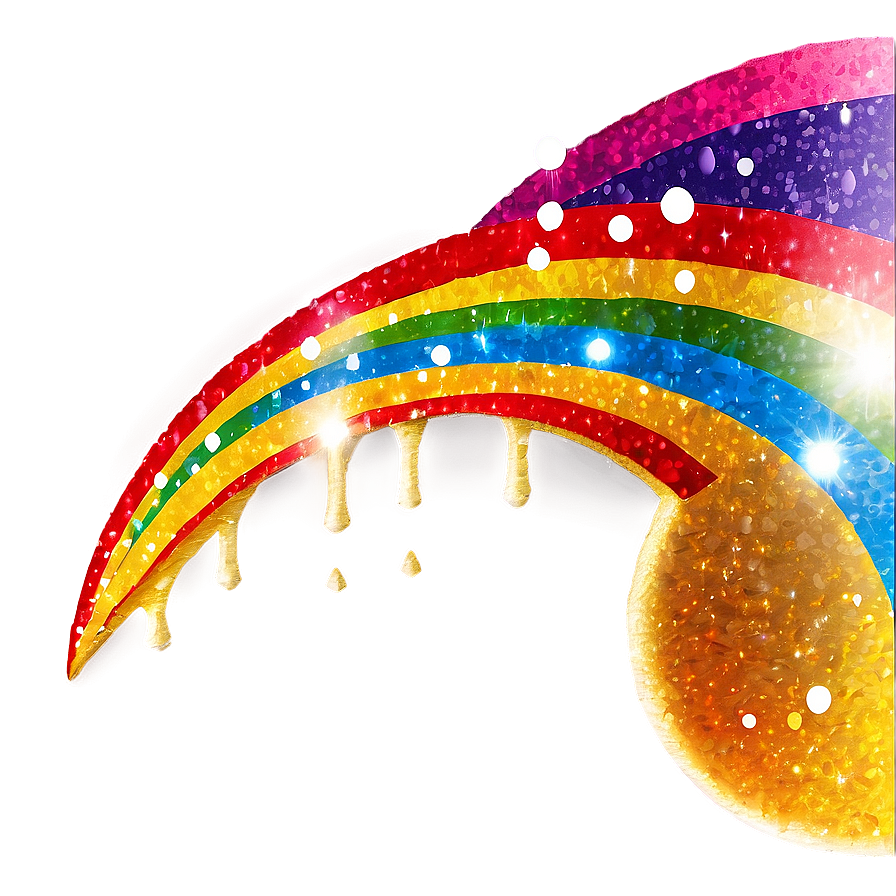 Sparkling Rainbow Emoji Png 06272024