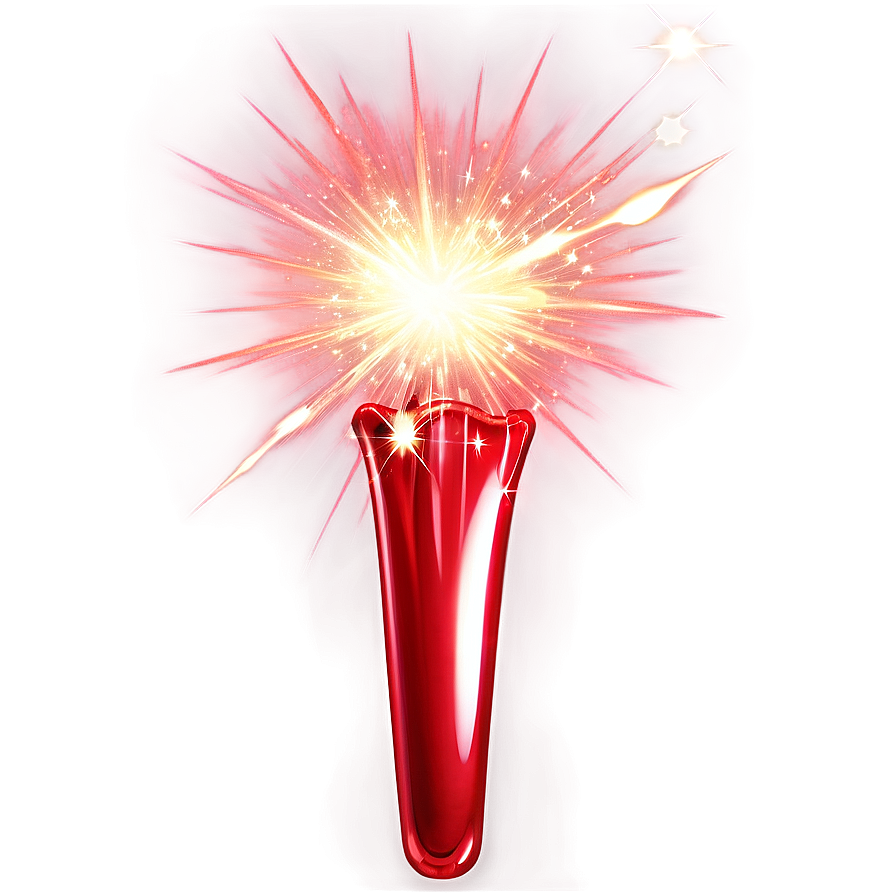 Sparkling Red Flare Png 06212024