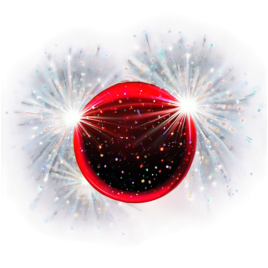 Sparkling Red Flare Png 06212024