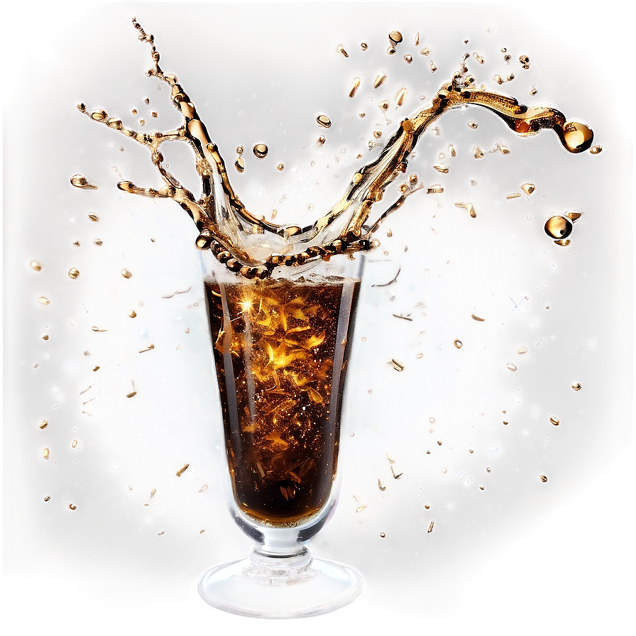 Sparkling Root Beer Splash Png Qpv