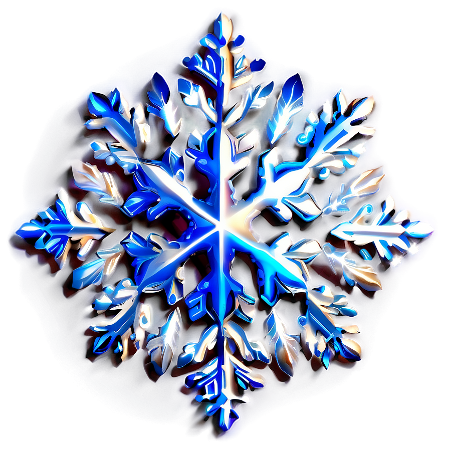 Sparkling Snowflake Decoration Png 05252024