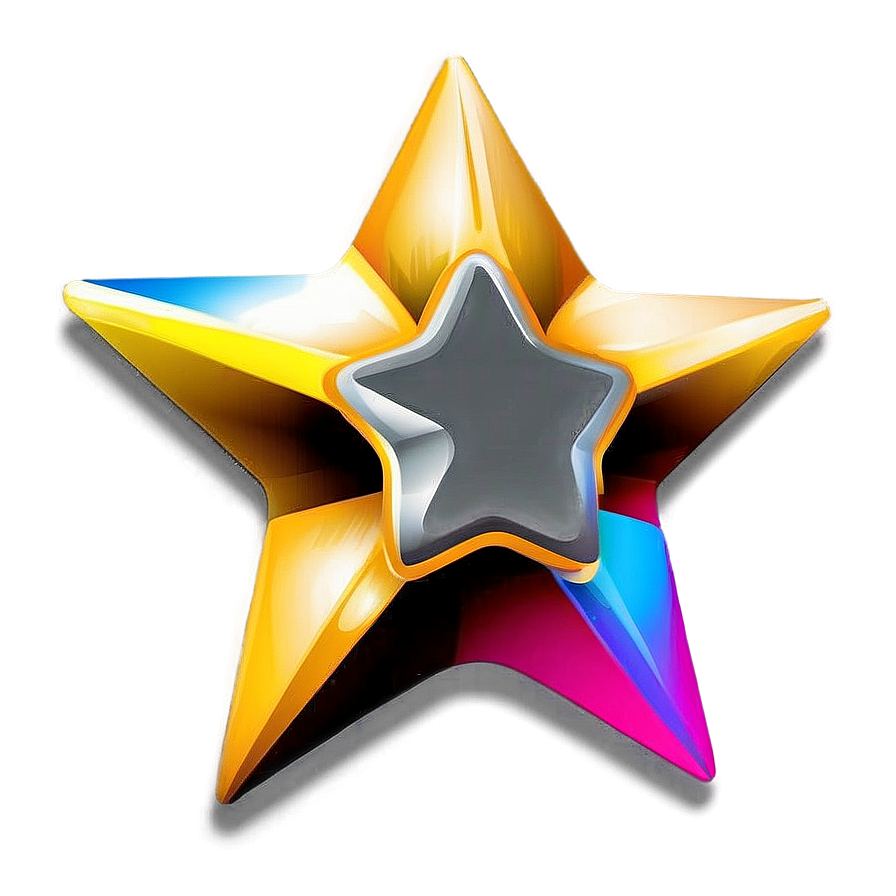 Sparkling Star Vector PNG wvb74 PNG image with a transparent background, free high-resolution download