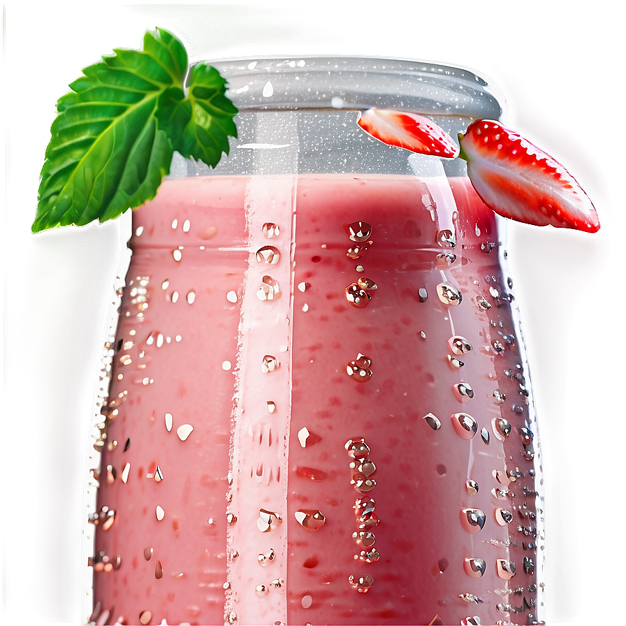 Sparkling Strawberry Milk Png Xff