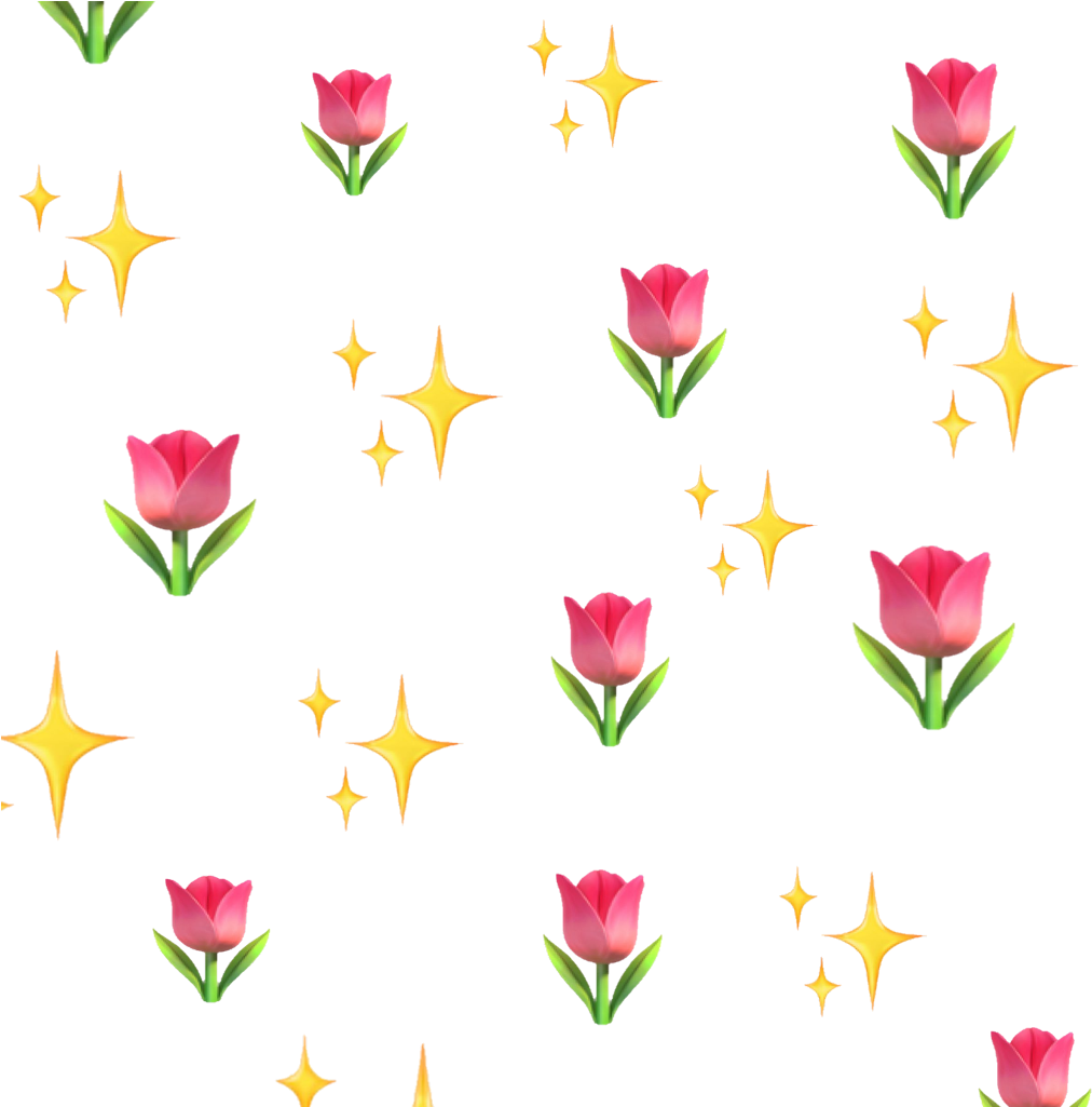 Sparkling Tulips Pattern