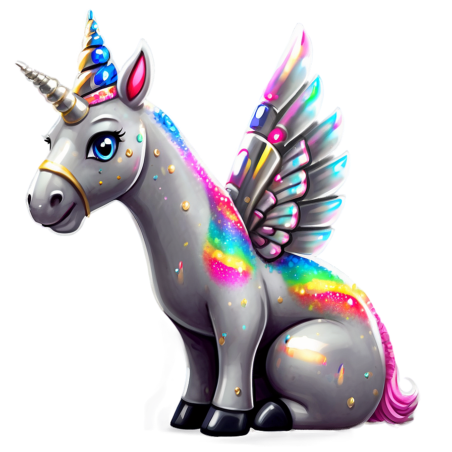 Sparkling Unicorn PNG 98 PNG with transparent background