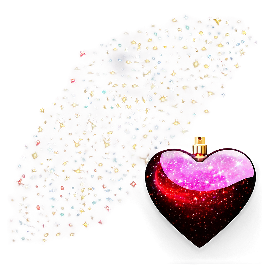 Sparkling Valentine Heart Png 9