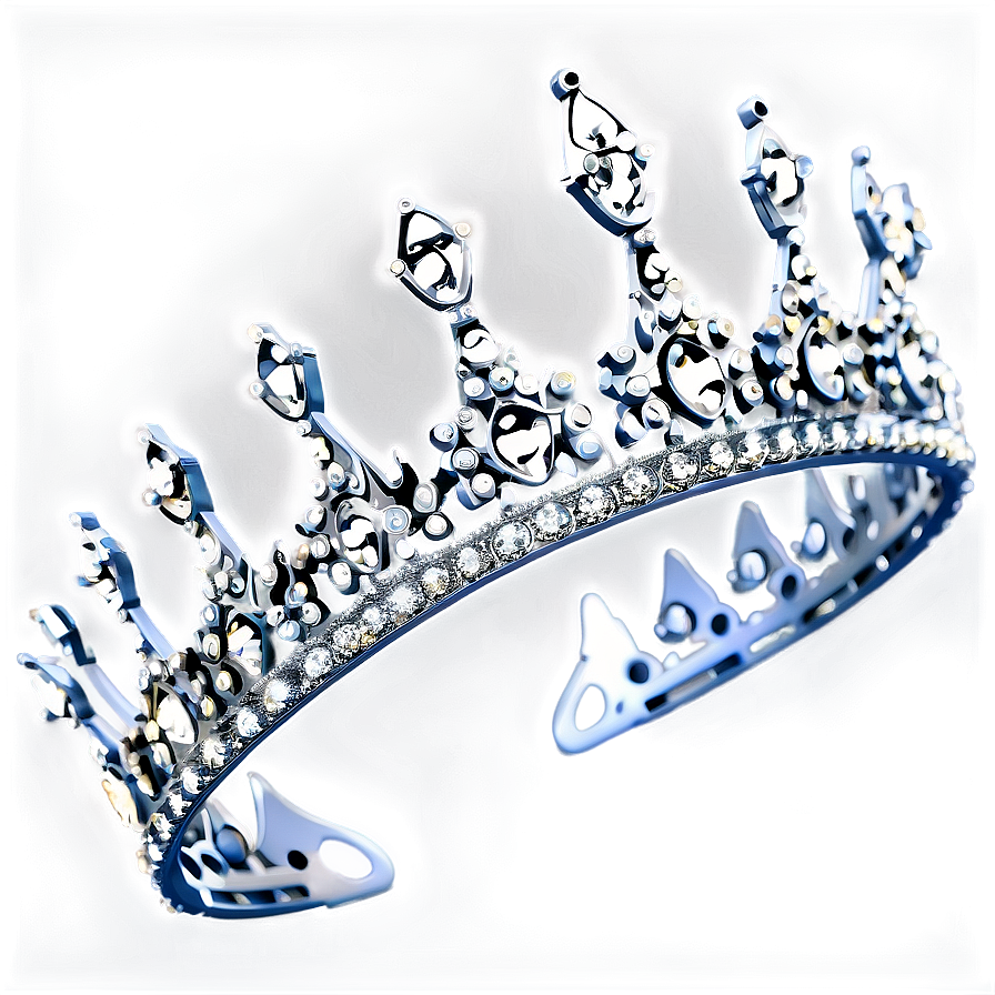 Sparkling White Crown Png Qhq15