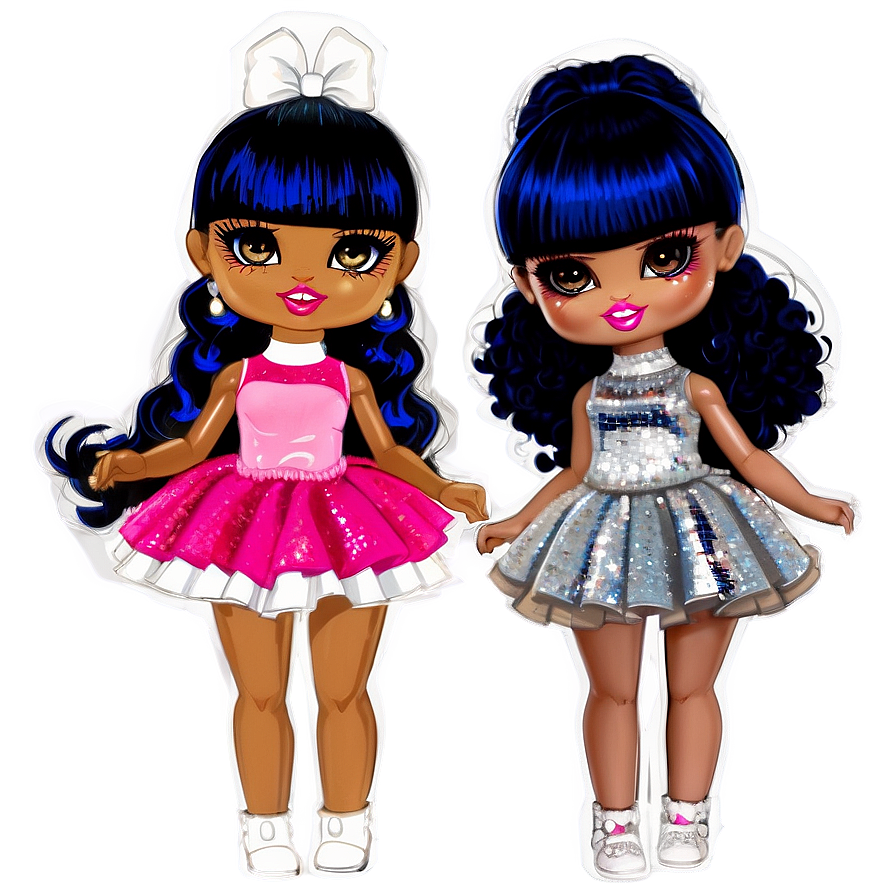 Sparkly Lol Dolls Png 05252024