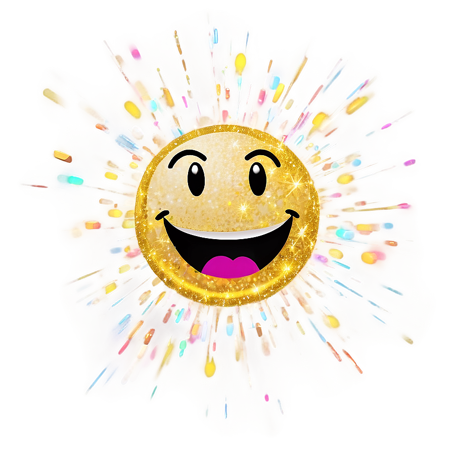 Sparkly LOL Emoji PNG mec PNG with transparent background