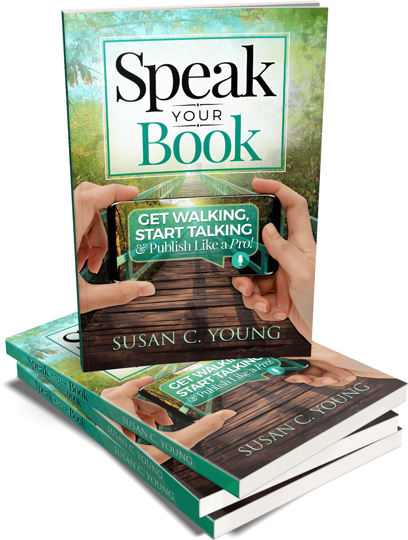 Speak Your Book Stacked Covers