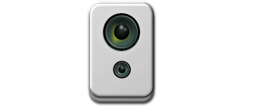 Speaker System Closeup PNG with transparent background