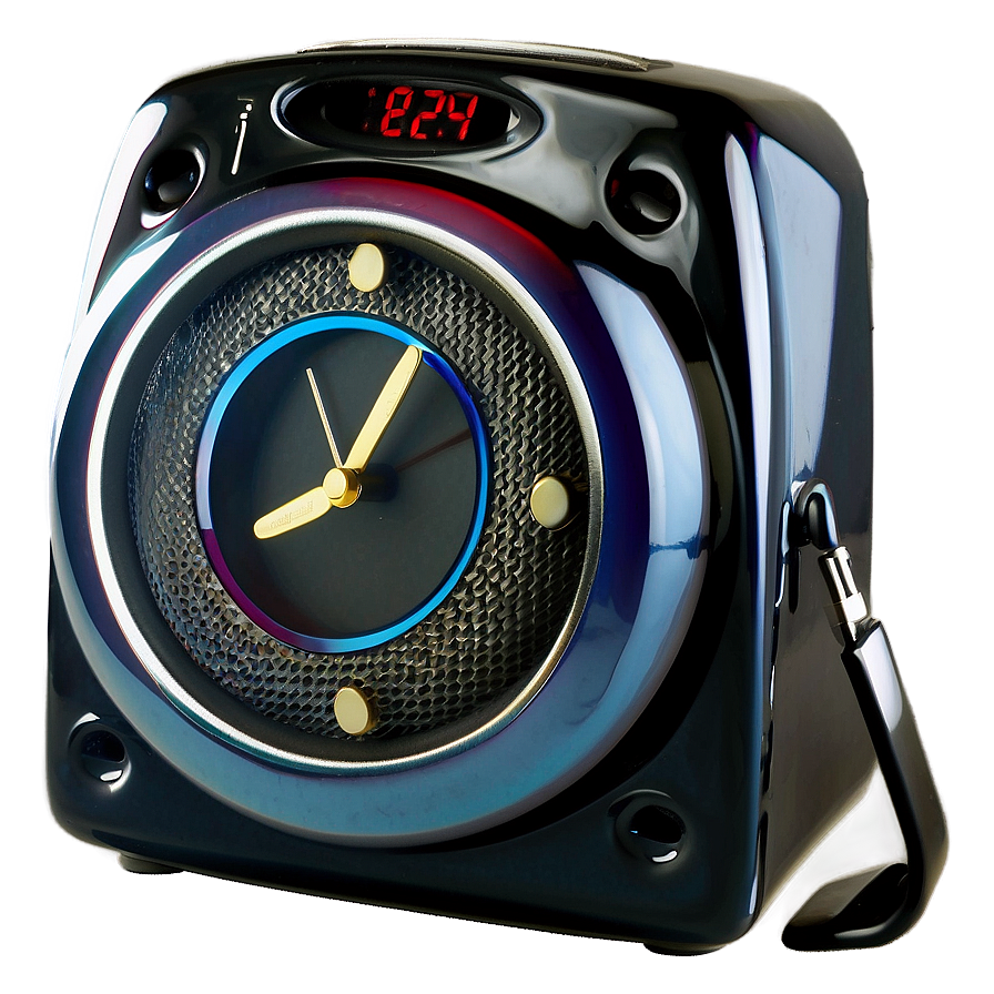 Speaker With Alarm Clock Png 22