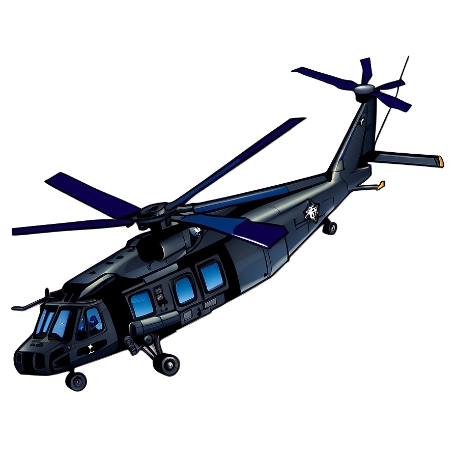 Special Ops Black Hawk Png 8