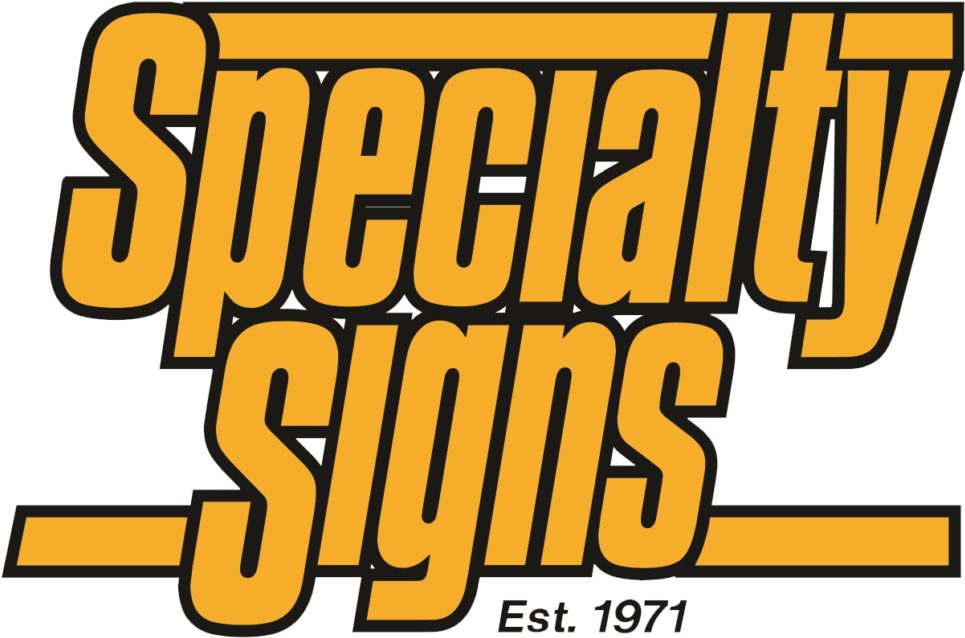 Specialty Signs Established1971 Logo